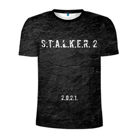 Мужская футболка 3D спортивная с принтом STALKER 2 в Екатеринбурге, 100% полиэстер с улучшенными характеристиками | приталенный силуэт, круглая горловина, широкие плечи, сужается к линии бедра | 2021 | 2033 | fallout | game | games | metro | monsters | nuclear | radiation | stalker | two | zone | аномалии | аномалия | два | зона | игра | игры | метро | монстры | радиация | россия | сталкер | украина | фоллаут | чернобыль