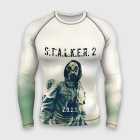 Мужской рашгард 3D с принтом STALKER 2 в Екатеринбурге,  |  | 2021 | 2033 | fallout | game | games | metro | monsters | nuclear | radiation | stalker | two | zone | аномалии | аномалия | два | зона | игра | игры | метро | монстры | радиация | россия | сталкер | украина | фоллаут | чернобыль