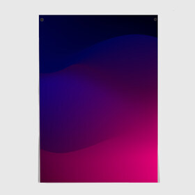 Постер с принтом Abstract simple colors в Екатеринбурге, 100% бумага
 | бумага, плотность 150 мг. Матовая, но за счет высокого коэффициента гладкости имеет небольшой блеск и дает на свету блики, но в отличии от глянцевой бумаги не покрыта лаком | abstract | blue | gradient | iphone | red | theme | абстракция | айфон | градиент | заставка | тема