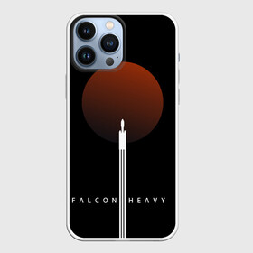 Чехол для iPhone 13 Pro Max с принтом Falcon Heavy в Екатеринбурге,  |  | falcon heavy | ilon mask | spacex | tesla | tesla roadster | илон маск | спейс икс | спейс экс | тесла | тесла родстер