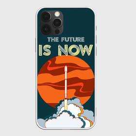 Чехол для iPhone 12 Pro Max с принтом THE FUTURE IS NOW в Екатеринбурге, Силикон |  | falcon heavy | ilon mask | spacex | tesla | tesla roadster | the future | илон маск | спейс икс | спейс экс | тесла | тесла родстер