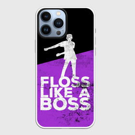 Чехол для iPhone 13 Pro Max с принтом Floss Like A Boss в Екатеринбурге,  |  | battle | boss | epic | floss | fortnite | game | games | lama | pubg | pvp | royale | save | survival | the | world | битва | выживание | дроп | игра | игры | королевская | лама | массакр | мир | пабг | спасти | фортнайт