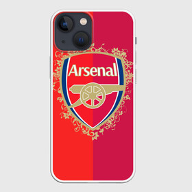 Чехол для iPhone 13 mini с принтом FC Arsenal в Екатеринбурге,  |  | arsenal | arsenal football club | gunners | английский | англия | арсенал | высший | дивизион | канониры | клуб | лига чем | лидер | лондон | лучший | премьер лига | профессиональный | рекордсмен | самый | стадион