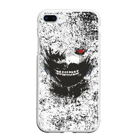 Чехол для iPhone 7Plus/8 Plus матовый с принтом Kaneki Ken (Tokyo Ghoul) #2 в Екатеринбурге, Силикон | Область печати: задняя сторона чехла, без боковых панелей | anime | kaneki ken | tokyo ghoul | аниме | канеки кен | токийский гуль