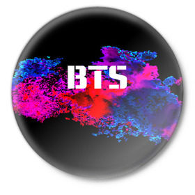 Значок с принтом BTS в Екатеринбурге,  металл | круглая форма, металлическая застежка в виде булавки | bangtan boys | bangtan бойс | music | бтс | корея | музыка | парни | поп музыка