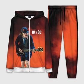 Женский костюм 3D с принтом AC DC в Екатеринбурге,  |  | ac d.c. | ac dc | acdc | angus | back | bad | black | chrome | guitar | hard | hell | highway | mucis | red | rock | smoke | young | ангус | гитара | группа | диси | дым | красный | музыка | рок | тяжелый | эйси | эйсидиси | янг