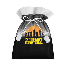 Подарочный 3D мешок с принтом RED DEAD REDEMPTION 2 в Екатеринбурге, 100% полиэстер | Размер: 29*39 см | dead | game | red dead redemption 2 | redemption 2 | rockstar games | бандиты | дикий запад | игры | ковбои | оружие
