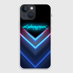 Чехол для iPhone 13 mini с принтом CYBERPUNK 2077 NEON | НЕОН в Екатеринбурге,  |  | 2019 | cd project red | cyberpunk 2077 | future | hack | night city | samurai | sci fi | андроиды | безумие | будущее | киберпанк 2077 | логотип | роботы | самураи | фантастика | цифры