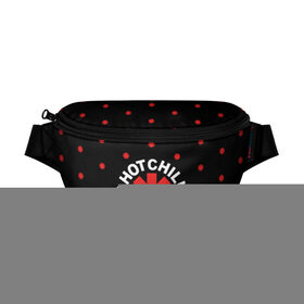 Поясная сумка 3D с принтом Red Hot Chili Peppers в Екатеринбурге, 100% полиэстер | плотная ткань, ремень с регулируемой длиной, внутри несколько карманов для мелочей, основное отделение и карман с обратной стороны сумки застегиваются на молнию | chili | cross | hot | logo | music | peppers | red | red hot chili peppers | rhcp | rock | star | symbol | звезда | звездочка | красная | красный | крест | логотип | музыка | перцы | рок | символ | цветок | цветочек | чили