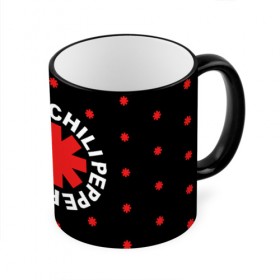 Кружка с принтом Red Hot Chili Peppers в Екатеринбурге, керамика | ёмкость 330 мл | chili | cross | hot | logo | music | peppers | red | red hot chili peppers | rhcp | rock | star | symbol | звезда | звездочка | красная | красный | крест | логотип | музыка | перцы | рок | символ | цветок | цветочек | чили