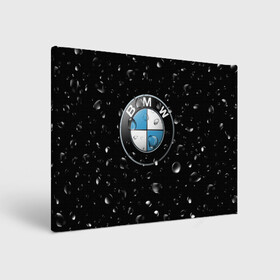 Холст прямоугольный с принтом BMW под Дождём в Екатеринбурге, 100% ПВХ |  | auto | bmw | logo | moto | symbol | авто | автомобили | автомобилисту | автомобильная | бмв | гонки | дождь | знак | капли | лого | логотип | марка | машина | машинки | машины | мото | мотоцикл | символ | тачка | тюнинг
