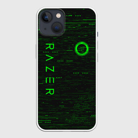 Чехол для iPhone 13 с принтом RAZER в Екатеринбурге,  |  | 101 | brand | company | gamer | green | logo | mamba | naga | player | razer | rzr | snake | бренд | железо | зеленый | змея | компания | лого | рейзер | софт