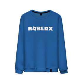 Мужской свитшот хлопок с принтом Roblox Logo в Екатеринбурге, 100% хлопок |  | logo | roblox | лого | логотип | надпись | роблокс