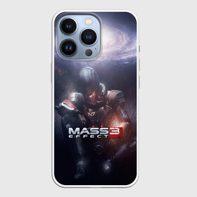 Чехол для iPhone 13 Pro с принтом MASS EFFECT 3 в Екатеринбурге,  |  | amdromeda initiative | andromeda | game | gun | hemet | n7 | rifle | ryder | soldier | space | star | weapon