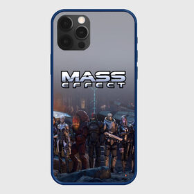 Чехол для iPhone 12 Pro с принтом Mass Effect в Екатеринбурге, силикон | область печати: задняя сторона чехла, без боковых панелей | amdromeda initiative | andromeda | game | gun | hemet | n7 | rifle | ryder | soldier | space | star | weapon