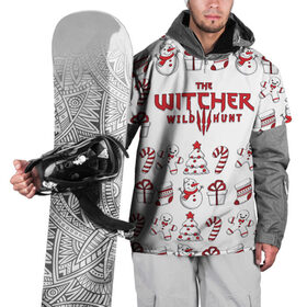 Накидка на куртку 3D с принтом The Witcher Новогодний в Екатеринбурге, 100% полиэстер |  | Тематика изображения на принте: wild hunt | арбалет | ведьмак 3 | геральт | год | дикая | магия | новый | охота | снег | цири