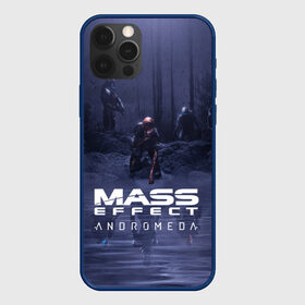 Чехол для iPhone 12 Pro с принтом MASS EFFECT ANDROMEDA в Екатеринбурге, силикон | область печати: задняя сторона чехла, без боковых панелей | amdromeda initiative | andromeda | game | gun | hemet | n7 | rifle | ryder | soldier | space | star | weapon