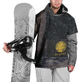 Накидка на куртку 3D с принтом Gazgolder в Екатеринбурге, 100% полиэстер |  | gazgolder | баста | вася вакуленко | газгольдер | клубаре | ноггано | сансара