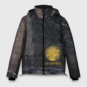 Мужская зимняя куртка 3D с принтом Gazgolder в Екатеринбурге, верх — 100% полиэстер; подкладка — 100% полиэстер; утеплитель — 100% полиэстер | длина ниже бедра, свободный силуэт Оверсайз. Есть воротник-стойка, отстегивающийся капюшон и ветрозащитная планка. 

Боковые карманы с листочкой на кнопках и внутренний карман на молнии. | Тематика изображения на принте: gazgolder | баста | вася вакуленко | газгольдер | клубаре | ноггано | сансара