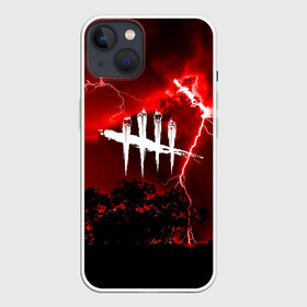 Чехол для iPhone 13 с принтом DEAD BY DAYLIGHT в Екатеринбурге,  |  | dead by daylight | game | hillbilly | maniacs | trapper | wraith | деревенщина | мертвые днем | охотник | призрак