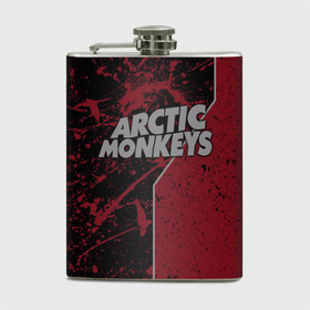 Фляга с принтом Arctic Monkeys в Екатеринбурге, металлический корпус | емкость 0,22 л, размер 125 х 94 мм. Виниловая наклейка запечатывается полностью | британская | гараж | группа | инди рок | метал | ню | постпанк | психоделический | рок | хай грин | электроник