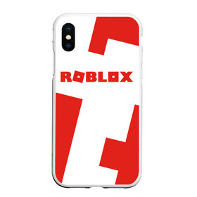 Чехол для iPhone XS Max матовый с принтом ROBLOX Red в Екатеринбурге, Силикон | Область печати: задняя сторона чехла, без боковых панелей | Тематика изображения на принте: block | lego | logo | minecraft | online | oof | quest | roblocks | roblockx | roblox | studio | блок | блоки | голова | игра | игры | квест | лего | лицо | лого | логотип | майнкрафт | онлайн | роблокс | символ | студия