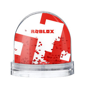 Водяной шар с принтом ROBLOX Red в Екатеринбурге, Пластик | Изображение внутри шара печатается на глянцевой фотобумаге с двух сторон | block | lego | logo | minecraft | online | oof | quest | roblocks | roblockx | roblox | studio | блок | блоки | голова | игра | игры | квест | лего | лицо | лого | логотип | майнкрафт | онлайн | роблокс | символ | студия