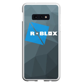 Чехол для Samsung S10E с принтом Roblox Studio в Екатеринбурге, Силикон | Область печати: задняя сторона чехла, без боковых панелей | block | lego | logo | minecraft | online | oof | quest | roblocks | roblockx | roblox | studio | блок | блоки | голова | игра | игры | квест | лего | лицо | лого | логотип | майнкрафт | онлайн | роблокс | символ | студия