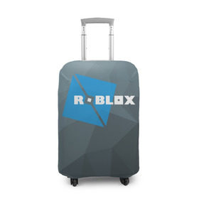 Чехол для чемодана 3D с принтом Roblox Studio в Екатеринбурге, 86% полиэфир, 14% спандекс | двустороннее нанесение принта, прорези для ручек и колес | block | lego | logo | minecraft | online | oof | quest | roblocks | roblockx | roblox | studio | блок | блоки | голова | игра | игры | квест | лего | лицо | лого | логотип | майнкрафт | онлайн | роблокс | символ | студия