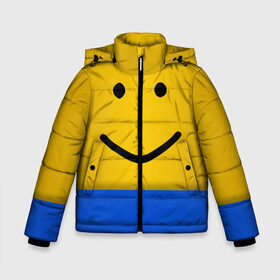 Зимняя куртка для мальчиков 3D с принтом ROBLOX NOOB Face в Екатеринбурге, ткань верха — 100% полиэстер; подклад — 100% полиэстер, утеплитель — 100% полиэстер | длина ниже бедра, удлиненная спинка, воротник стойка и отстегивающийся капюшон. Есть боковые карманы с листочкой на кнопках, утяжки по низу изделия и внутренний карман на молнии. 

Предусмотрены светоотражающий принт на спинке, радужный светоотражающий элемент на пуллере молнии и на резинке для утяжки | Тематика изображения на принте: lego | logo | meme | memes | minecraft | oof | quest | roblocks | roblockx | roblox | studio | блок | блоки | голова | игра | игры | квест | лего | лицо | лого | логотип | майнкрафт | мем | мемы | онлайн | роблокс | студия