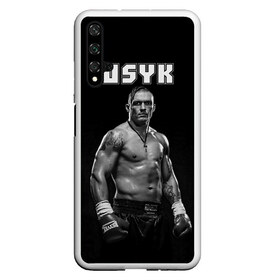 Чехол для Honor 20 с принтом USYK в Екатеринбурге, Силикон | Область печати: задняя сторона чехла, без боковых панелей | александр усик | одежда усик | олександр усик | усик | усик магазин