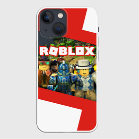 Чехол для iPhone 13 mini с принтом ROBLOX в Екатеринбурге,  |  | Тематика изображения на принте: lego | logo | meme | memes | minecraft | oof | quest | roblocks | roblockx | roblox | studio | блок | блоки | голова | игра | игры | квест | лего | лицо | лого | логотип | майнкрафт | мем | мемы | онлайн | роблокс | студия