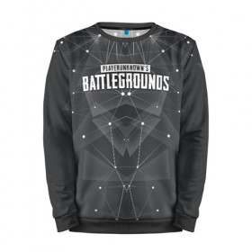 Мужской свитшот 3D с принтом PUBG Punk Jacket Black в Екатеринбурге, 100% полиэстер с мягким внутренним слоем | круглый вырез горловины, мягкая резинка на манжетах и поясе, свободная посадка по фигуре | battle | chicken | dinner | royale | winner | битва | борьба | королевская | симулятор