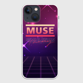 Чехол для iPhone 13 mini с принтом Muse: Simulation Theory в Екатеринбурге,  |  | alternative | music | retro | rock | simulation | theory | альбом | альтернатива | альтернативная | беллами | музыка | мьюз | мэтью | ретро | рок