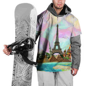 Накидка на куртку 3D с принтом Туризм в Екатеринбурге, 100% полиэстер |  | биг бен | египет | земля | кремль | лондон | москва | небо | океан | париж | пиза | пизанская башня | пирамиды | птицы | путешествия | самлет | страна | тайланд | туризм | часы