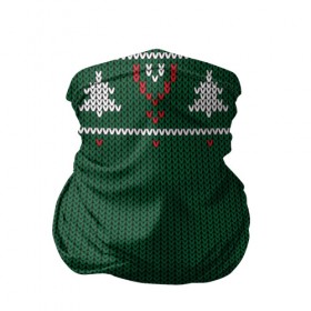 Бандана-труба 3D с принтом Ugly Sweater в Екатеринбурге, 100% полиэстер, ткань с особыми свойствами — Activecool | плотность 150‒180 г/м2; хорошо тянется, но сохраняет форму | 