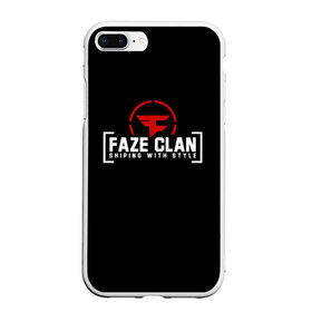 Чехол для iPhone 7Plus/8 Plus матовый с принтом FAZE CLAN в Екатеринбурге, Силикон | Область печати: задняя сторона чехла, без боковых панелей | action | astralis | awp | counter strike | cs go | cs go global offensive | cybersport | faze clan | game | gamer | hyper beast | shooter | skin | team liquid | киберспорт | оружие | скины