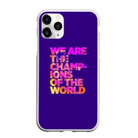 Чехол для iPhone 11 Pro матовый с принтом Queen We Are The Champions в Екатеринбурге, Силикон |  | bohemian | brian | freddie | may | mercury | queen | rhapsody | roger | taylor | богемная | богемская | брайан | джон | королева | меркьюри | мэй | рапсодия | роджер | тейлор | фредди