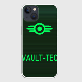 Чехол для iPhone 13 с принтом VAULT TEC в Екатеринбурге,  |  | 101 | 111 | 13 | 76 | atom cats | bethesda | brotherhood of steel | fallout | nuka cola | outcast | tunnel snakes | vault | war | братство стали | бункер | война | убежище | фолаут | фоллаут | ядеркола