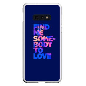 Чехол для Samsung S10E с принтом Queen Somebody To Love в Екатеринбурге, Силикон | Область печати: задняя сторона чехла, без боковых панелей | Тематика изображения на принте: bohemian | brian | freddie | may | mercury | queen | rhapsody | roger | taylor | богемная | богемская | брайан | джон | королева | меркьюри | мэй | рапсодия | роджер | тейлор | фредди