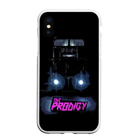 Чехол для iPhone XS Max матовый с принтом The Prodigy в Екатеринбурге, Силикон | Область печати: задняя сторона чехла, без боковых панелей | album | music | prodigy | брейк | группа | заставка | музыка | новый альбом | обложка альбома | продиджи