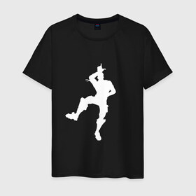 Мужская футболка хлопок с принтом Take the L в Екатеринбурге, 100% хлопок | прямой крой, круглый вырез горловины, длина до линии бедер, слегка спущенное плечо. | dance | fortnite | loser | take the l