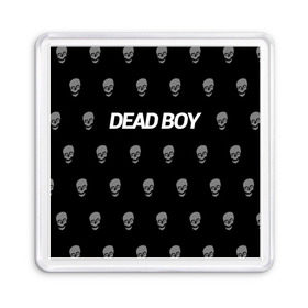 Магнит 55*55 с принтом Bones Deadboy в Екатеринбурге, Пластик | Размер: 65*65 мм; Размер печати: 55*55 мм | bones | boy | dead | deadboy | elmo | hdmi | hip | hop | kennedy | metal | rap | rapper | scream | sesh | seshollowaterboyz | skull | team | кеннеди | кости | костя | метал | рэп | рэпер | сеш | скрим | сэш | хип | хоп | череп | элмо