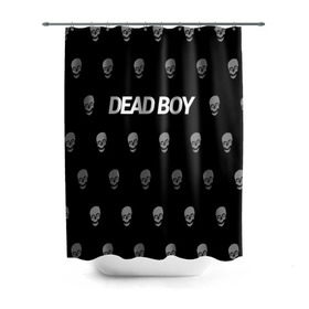 Штора 3D для ванной с принтом Bones Deadboy в Екатеринбурге, 100% полиэстер | плотность материала — 100 г/м2. Стандартный размер — 146 см х 180 см. По верхнему краю — пластиковые люверсы для креплений. В комплекте 10 пластиковых колец | bones | boy | dead | deadboy | elmo | hdmi | hip | hop | kennedy | metal | rap | rapper | scream | sesh | seshollowaterboyz | skull | team | кеннеди | кости | костя | метал | рэп | рэпер | сеш | скрим | сэш | хип | хоп | череп | элмо