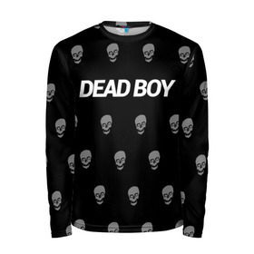 Мужской лонгслив 3D с принтом Bones Deadboy в Екатеринбурге, 100% полиэстер | длинные рукава, круглый вырез горловины, полуприлегающий силуэт | Тематика изображения на принте: bones | boy | dead | deadboy | elmo | hdmi | hip | hop | kennedy | metal | rap | rapper | scream | sesh | seshollowaterboyz | skull | team | кеннеди | кости | костя | метал | рэп | рэпер | сеш | скрим | сэш | хип | хоп | череп | элмо
