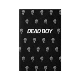 Обложка для паспорта матовая кожа с принтом Bones Deadboy в Екатеринбурге, натуральная матовая кожа | размер 19,3 х 13,7 см; прозрачные пластиковые крепления | Тематика изображения на принте: bones | boy | dead | deadboy | elmo | hdmi | hip | hop | kennedy | metal | rap | rapper | scream | sesh | seshollowaterboyz | skull | team | кеннеди | кости | костя | метал | рэп | рэпер | сеш | скрим | сэш | хип | хоп | череп | элмо