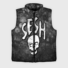 Мужской жилет утепленный 3D с принтом SESH Team (Bones) в Екатеринбурге,  |  | bones | boy | dead | deadboy | elmo | hdmi | hip | hop | kennedy | metal | rap | rapper | scream | sesh | seshollowaterboyz | skull | team | кеннеди | кости | костя | метал | рэп | рэпер | сеш | скрим | сэш | хип | хоп | череп | элмо