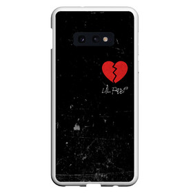 Чехол для Samsung S10E с принтом Lil Peep Broken Heart в Екатеринбурге, Силикон | Область печати: задняя сторона чехла, без боковых панелей | Тематика изображения на принте: broken | dead | heart | lil | lil peep | lilpeep | music | peep | pump | rap | rapper | red | rip | густав | красное | лил | лил пип | лилпип | мертв | память | пип | разбитое | рип | рэп | рэпер | сердечко | сердце | умер | эмо