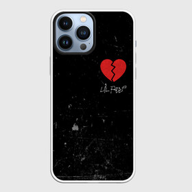 Чехол для iPhone 13 Pro Max с принтом Lil Peep Broken Heart в Екатеринбурге,  |  | broken | dead | heart | lil | lil peep | lilpeep | music | peep | pump | rap | rapper | red | rip | густав | красное | лил | лил пип | лилпип | мертв | память | пип | разбитое | рип | рэп | рэпер | сердечко | сердце | умер | эмо