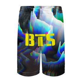 Детские спортивные шорты 3D с принтом BTS в Екатеринбурге,  100% полиэстер
 | пояс оформлен широкой мягкой резинкой, ткань тянется
 | bangtan boys | music | бангтан бойс | бтс | корея | музыка | парни | поп музыка
